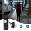 Rechargeable Safety Keychain Personal Safety  Alarm 130dB Buzzer with SOS Strobe Light Female Anti Wolf Device Security Tools