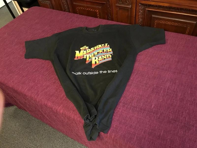 Vintage THE MARSHALL TUCKER BAND WALK OUTSIDE THE LINES CONCERT TOUR TSHIRT New SpringSummer Arrivals Regular Fit Casual S