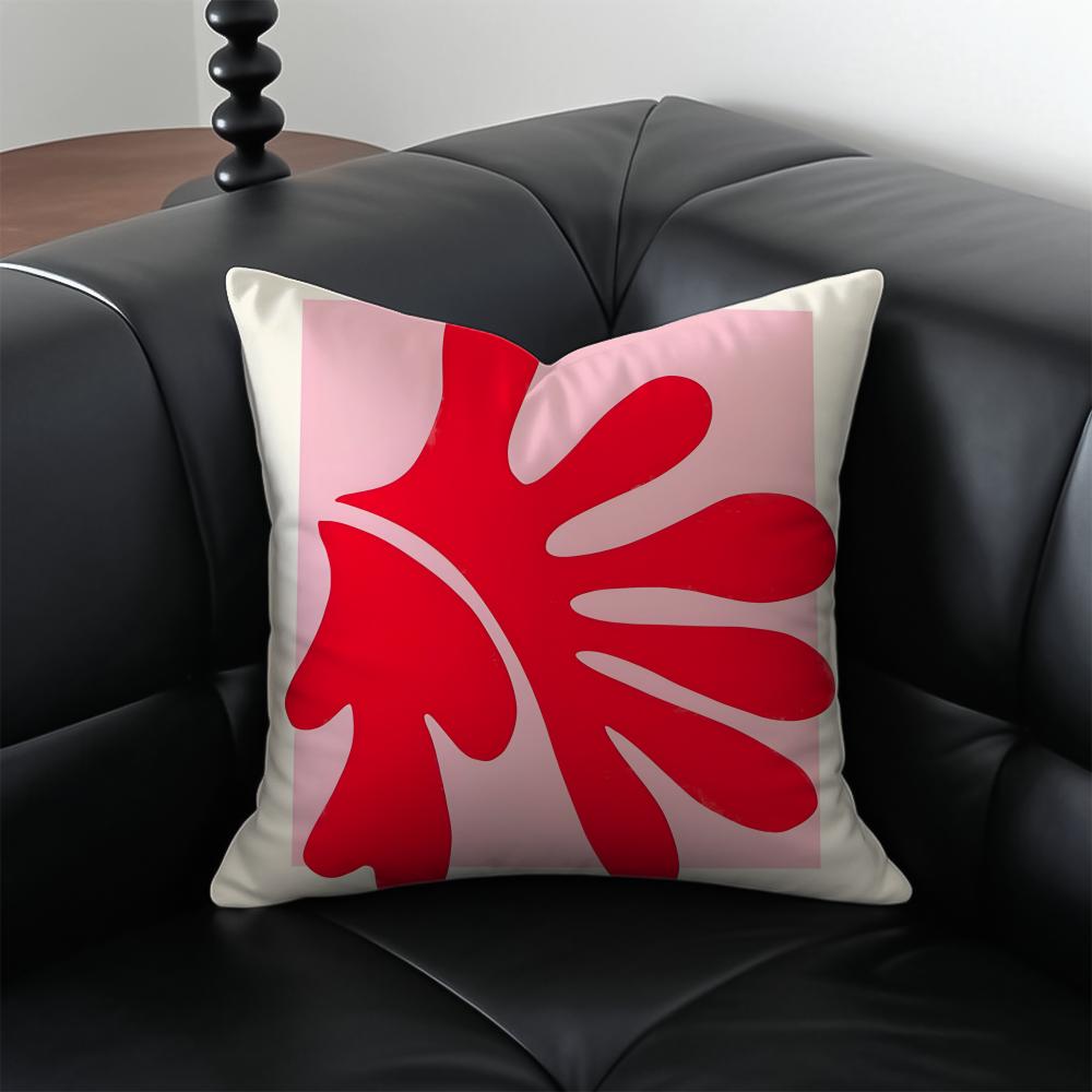 H-Henri M-Matisse Painting Art Cushion Cover Pillow Case Anti-Dustmite Invisible Zipper Silky Plush Cushion