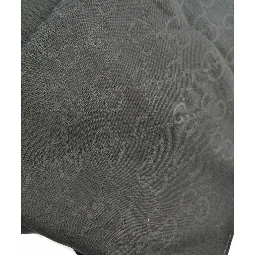 Used GUCCI 165904 GG Pattern Jacquard Stole