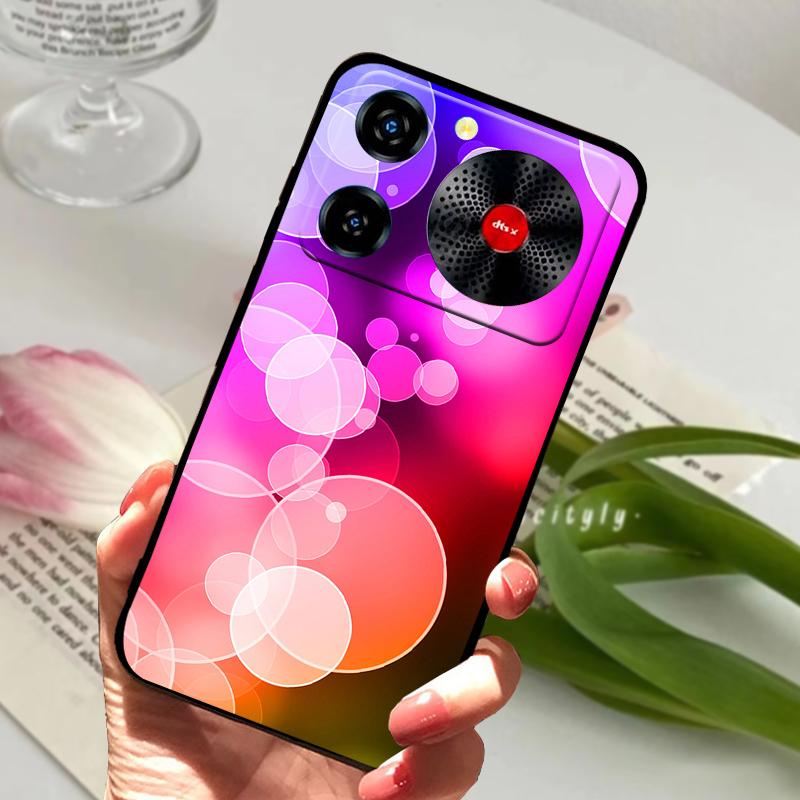 Per custodia telefono ZTE nubia Music 2 4G Music2 Cover Posteriore in Morbido Silicone Per Nubia Music Lusso Moda Protettiva Coque Fundas