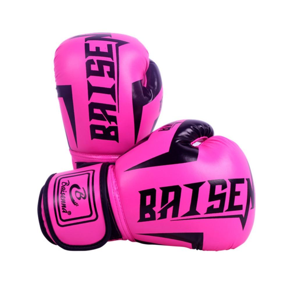 1 Paie of PU Leather Training Gloves 8 oz 10 oz Punching Gloves Boxing Gloves Boxing/Free Fighting