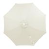 Sunproof Patio Umbrella Replacement Canopy Waterproof Sunshade Canopy Top  Backyard