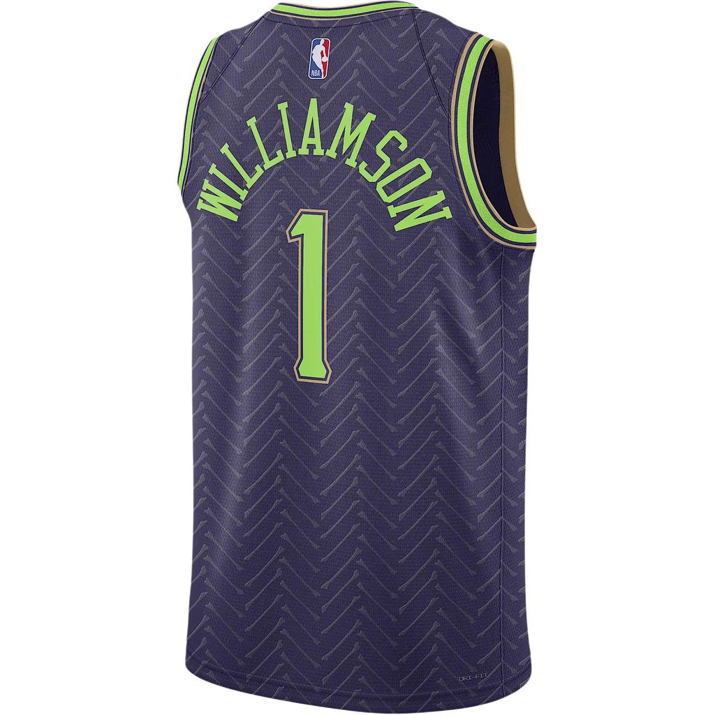 Nike Zion Williamson New Orleans Pelicans 2024/25 City Edition Men's Nike Dri FIT Nba Swingman Jersey FQ4351-537