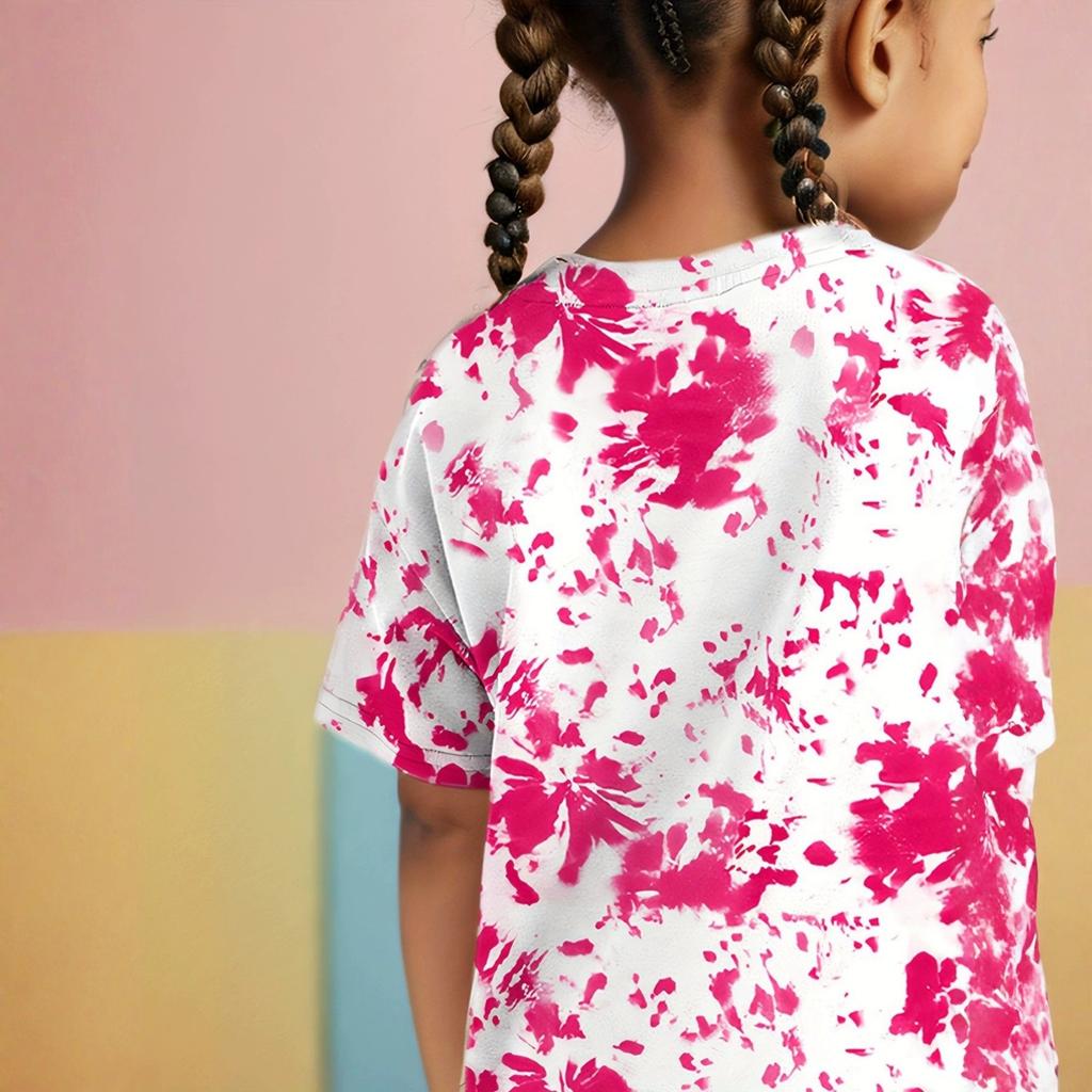 Kids Casual Stylish Two-Piece Set With Flare Leggings