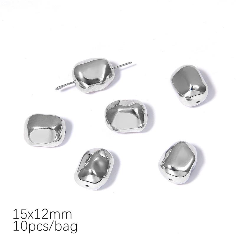 Irregular Plastic Spacer Beads for DIY Jewelry - Handmade Special-Shaped Beading Accessories