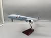 Decorate Airplane 47CM 1/157 For American Airlines (USA) Airplane Model 777 B777 Plastic Resin Replica Plane Model Collection