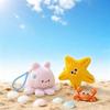 Cute Cartoon Ocean Series Small Pendant Plush Toy Little Whale Doll School Bag Pendant Doll Children's Gift 13CM