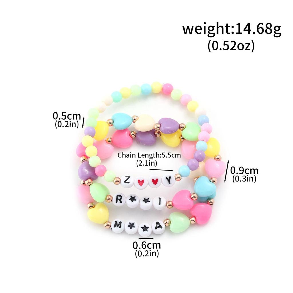 Anime K-POP Dämonenjägerin Anhänger Perlen DIY Armband