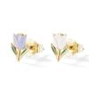 Flower Rose Fashionable Earrings For Women Alloy Floral Design For Occasion Every