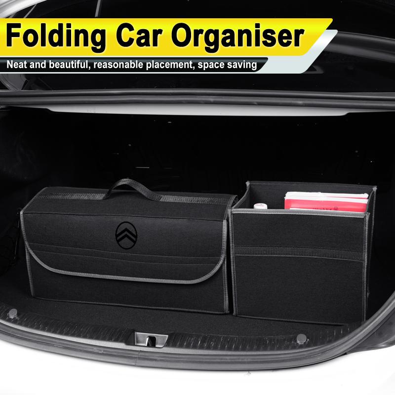 Car Trunk Storage Box Organizer Foldable Stowing Container Bag For Citroen C4 C3 C5 C1 C2 Berlingo Celysee Cactus Picasso Grand
