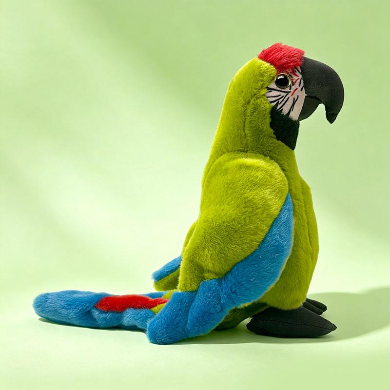 22cm Cartoon Papagei Plüschtier Bunter Schöner Niedlicher Papagei Vogel Tier Kuscheltier Heimdekoration Geschenk Für Kinder
