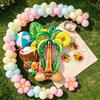 Hawaiian Pattern Beach Party Balloons Colorful Design Poolside Party Balloons  For Beach Wedding