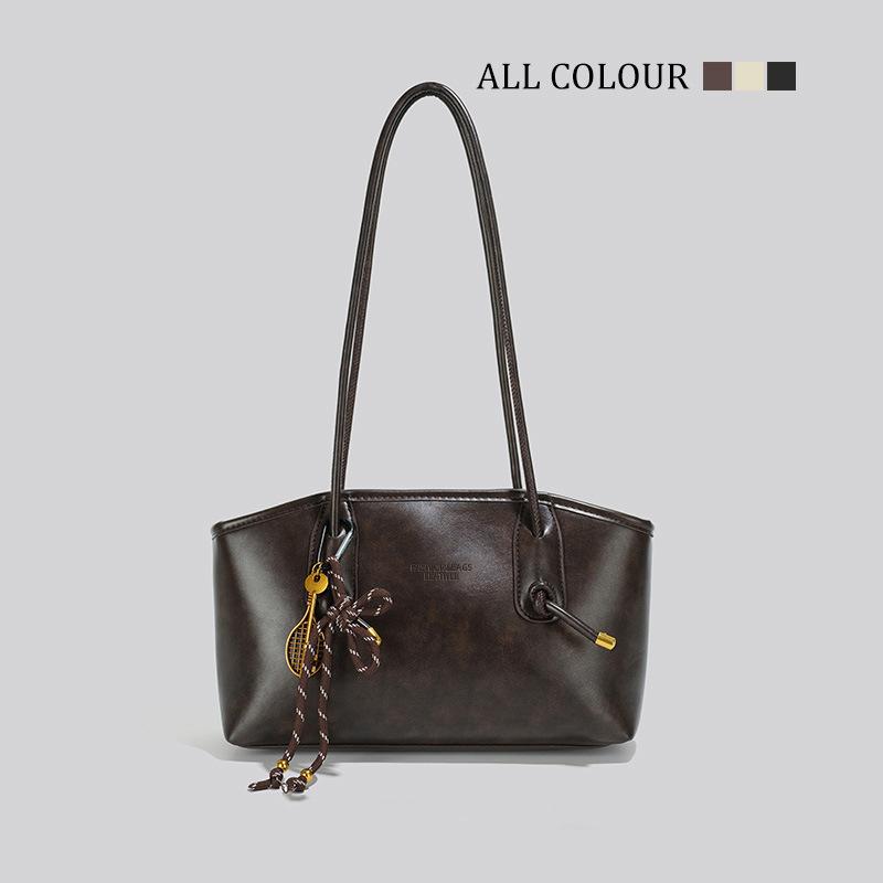 Premium shoulder bag women's 2025 new autumn and winter large-capacity commuter underarm tote bag
