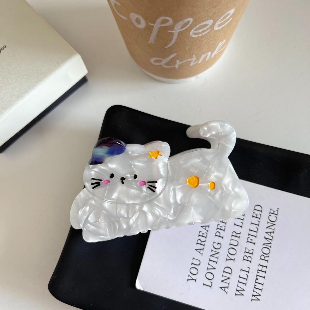 Capibara Animal Hair Clip Pet Corgi Dog Shark Clip Personalized Acetate Cat Hair Claw  Female
