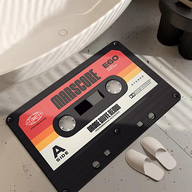 Cd Tape Diatom Mud Mat Bathroom Mat Floor Mat Entrance Door Mat Toilet Absorbent Foot Mat