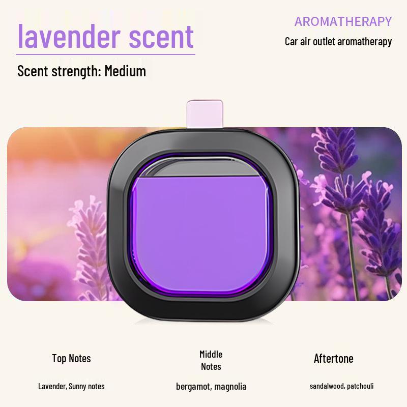 High-End Car Air Vent Perfume Clip - Light Fragrance & Stylish Interior Freshener