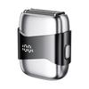 Mini Electric Shaver Portable Fast Charging Rechargeable 3-Blade Foil Shaver for Men Wet Dry Use Magnetic Design