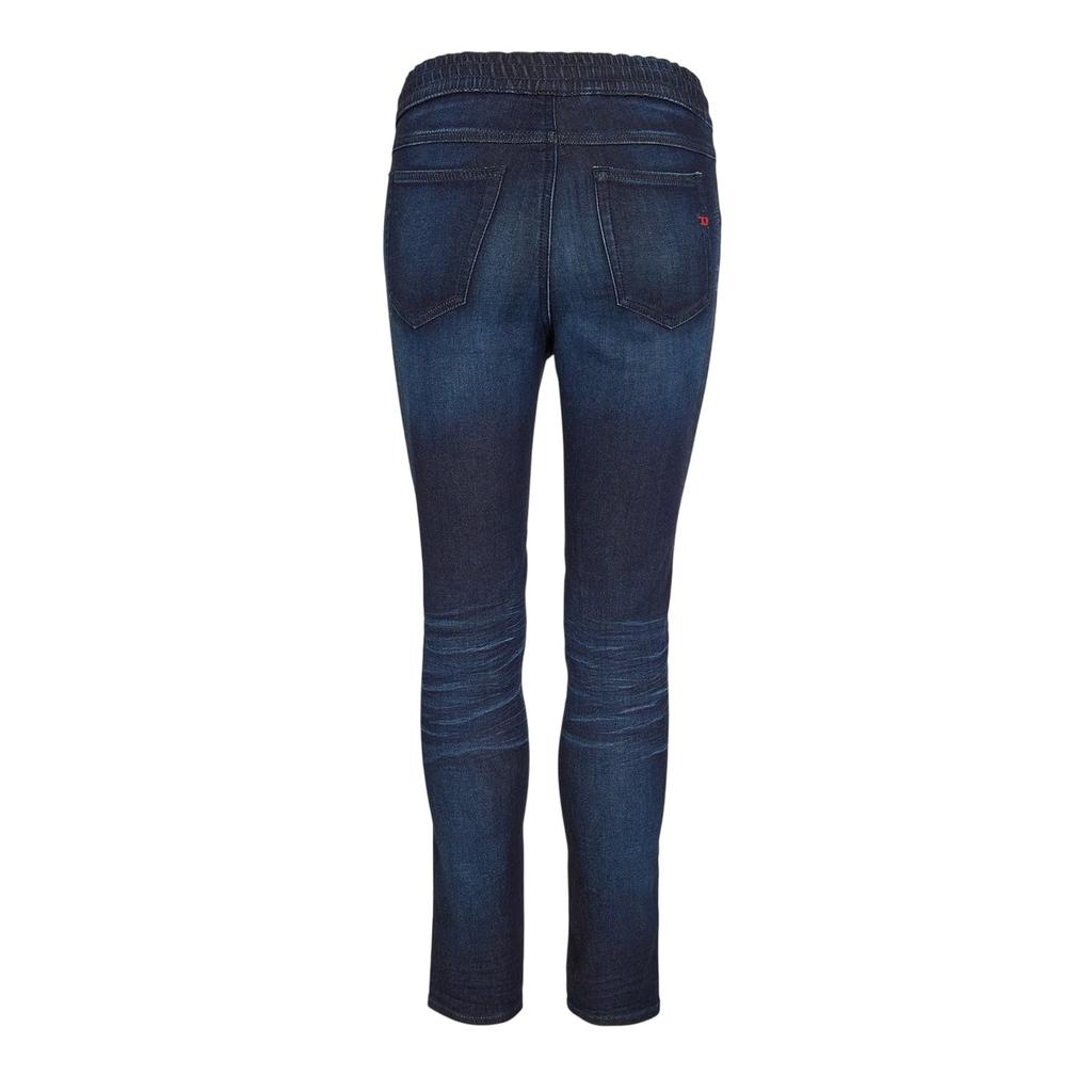 Diesel Womens/Ladies Washed Denim Tailored Jeans