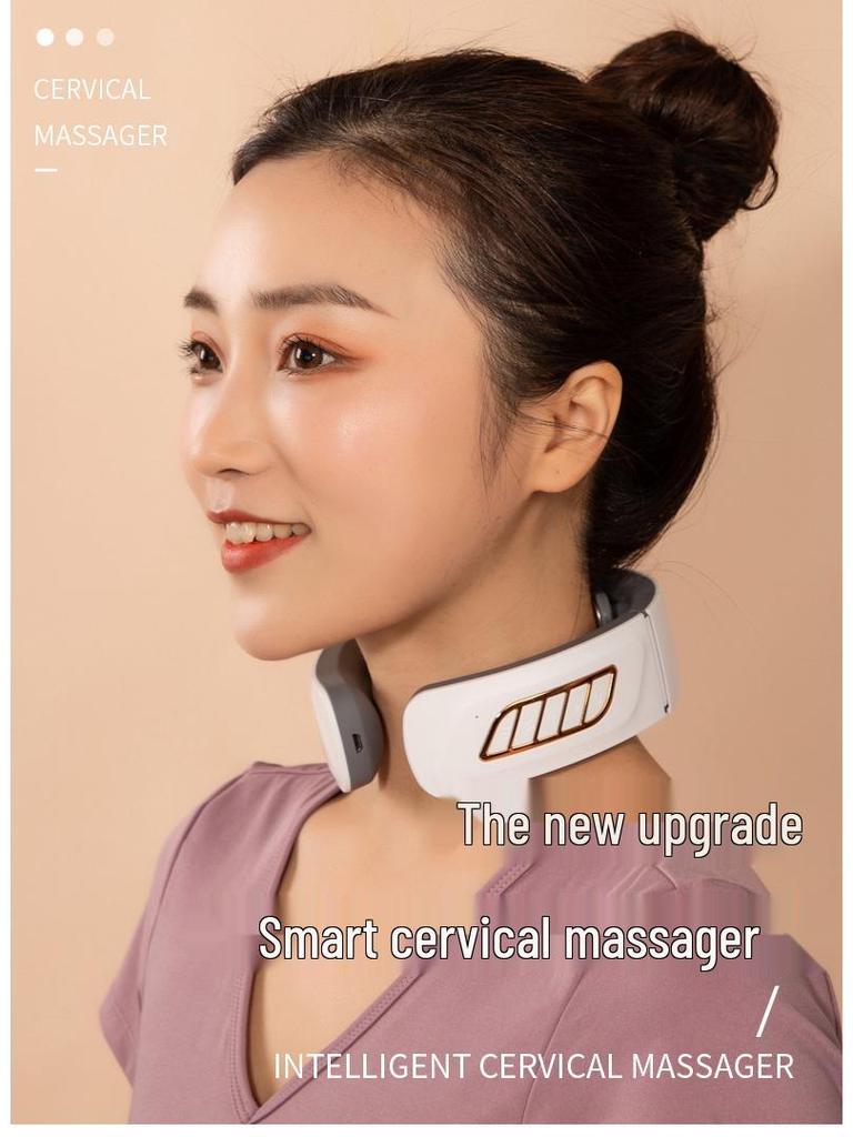 Multifunktionales Nackenmassagegerät mit elektromagnetischer Impulstherapie