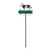 Welcome Sign Yard Stake Fun Animal Designs Garden Stake Cute Bunny Frog Welcome Sign with Stake for Outdoor Front Yard Lawn