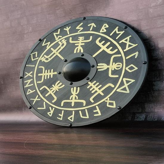 60.96 Cm Historical Cosplay Shield, Medieval Viking Shield, Battle Warrior Knight Shield, Best For Gift