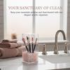 Clear Disposable Mask And Emesis Bag Storage Box Makeup Brush Storage Box Multifunctional Durable Practical Organizer Rack