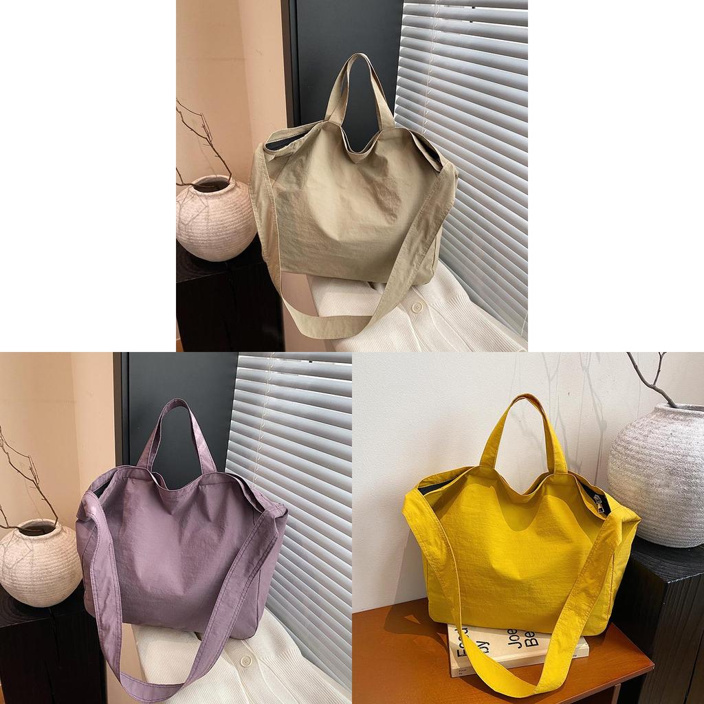 Canvas Tote Bag For Women With Large Capacity And Urban Minimalist Style