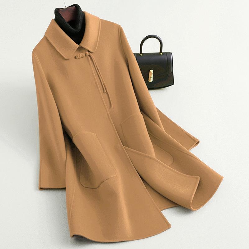 

Весна новый топ красный большой размер двустороннее шерстяное пальто шерстяное пальто женское 5XL recommends 171-95kg верблюд