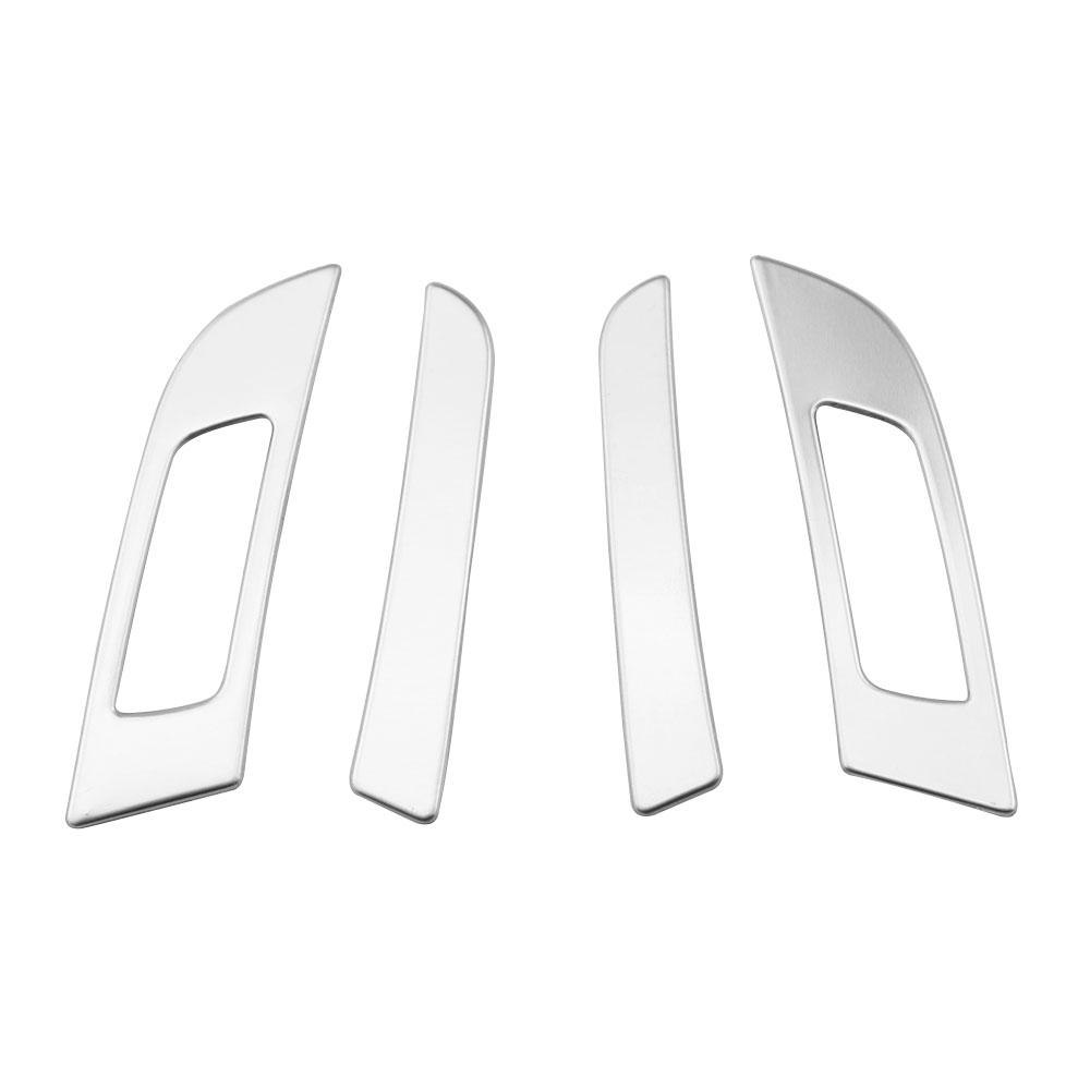 

For BMW 3 Series F30 2013 - 2018 Air Conditioning AC Vent Grill Outlet Adjustment Panel Frame Trim Sticker Interior Accessories серебряный