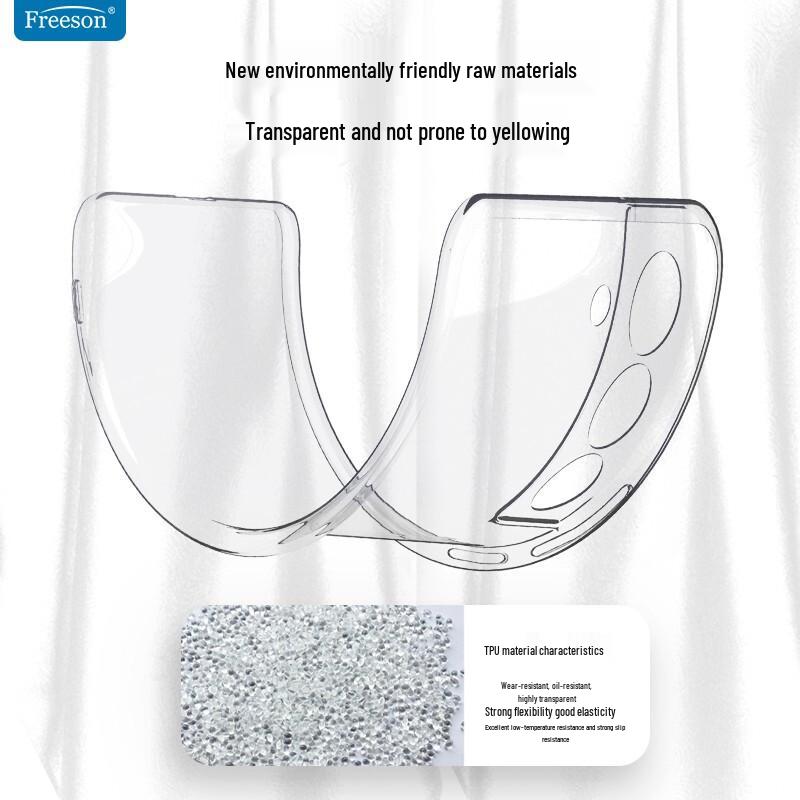 Freeson Samsung Galaxy S Series Lightweight TPU Phone Case with Lanyard