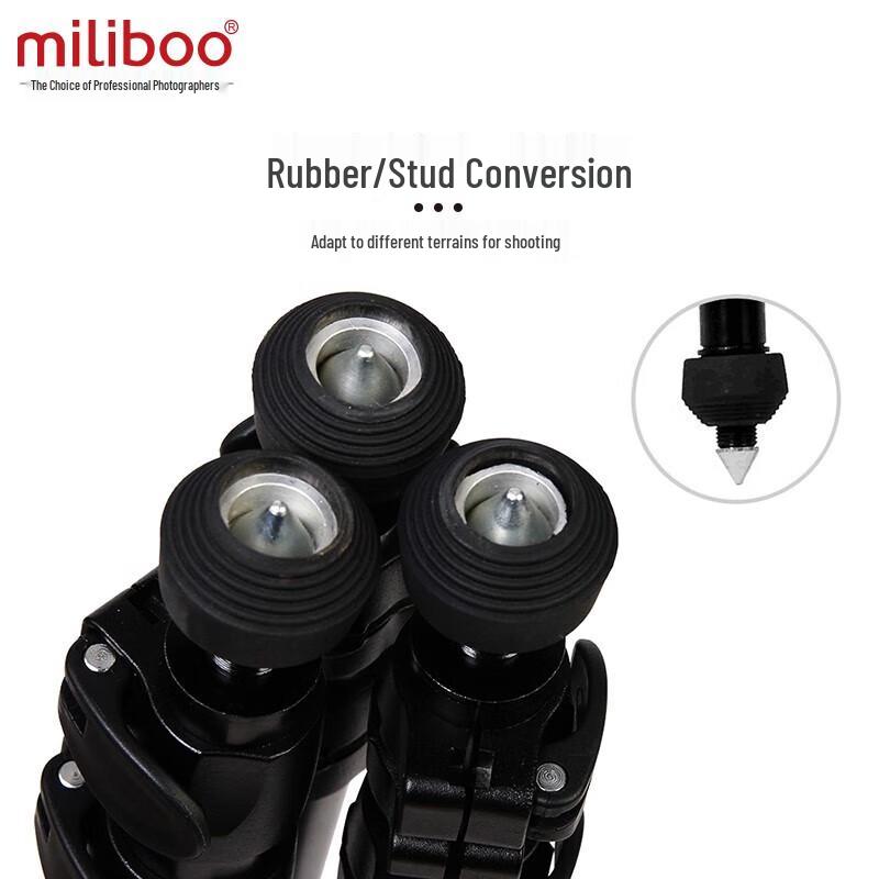 Miliboo MTT701B Carbon Fiber Tripod with Hydraulic Head