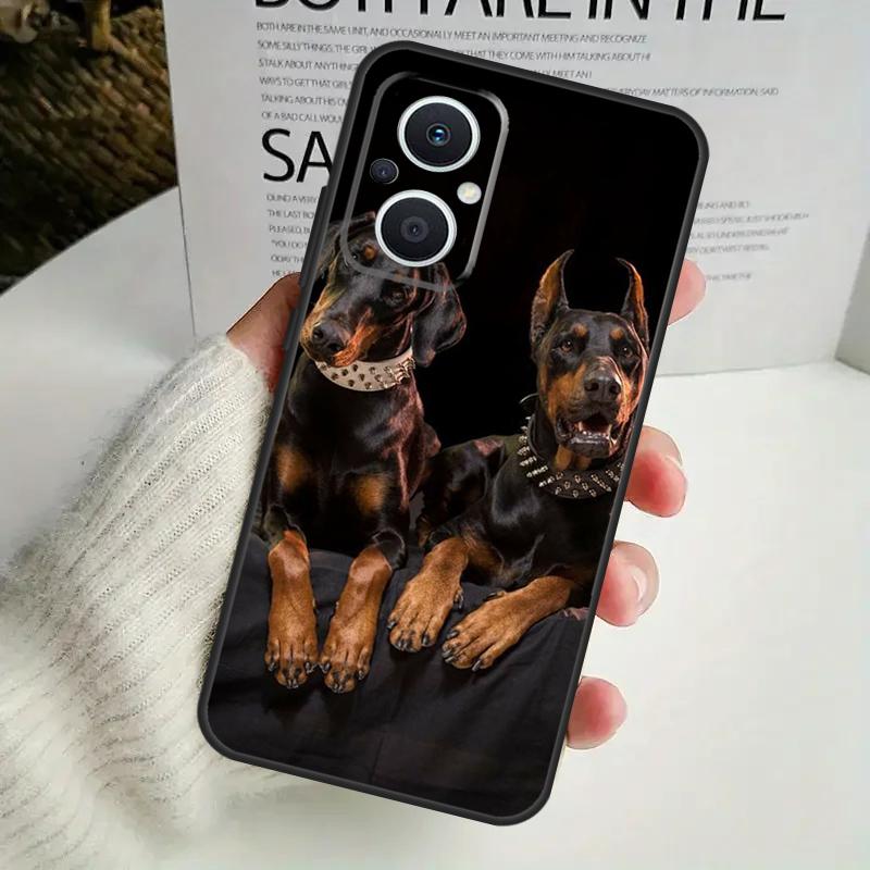 Dachshund Doberman Dog Phone Case For OPPO Reno 8 7 Lite 8T 11 12 13 14 14F 10 Pro OPPO Find X8 X6 X5 X9 Pro Cover