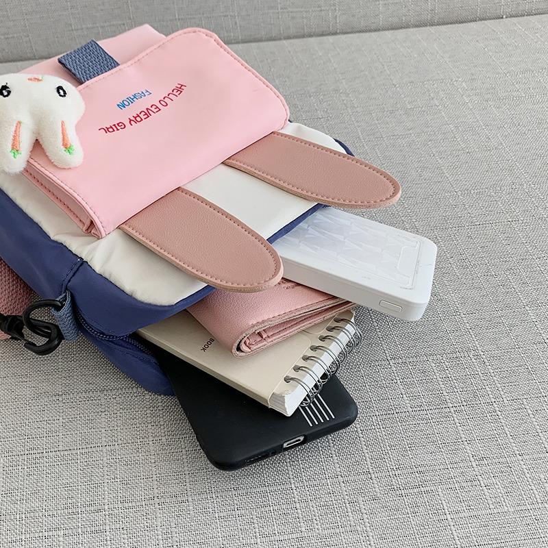 Women's Bag New Small Square Bag Fashionable Contrasting Color Shoulder Bag Original Messenger Bag