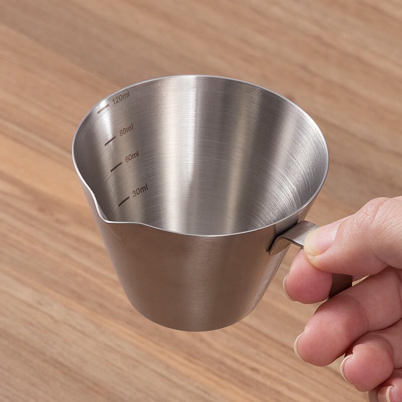 Xícaras Medidoras de Café de Aço Inoxidável 304