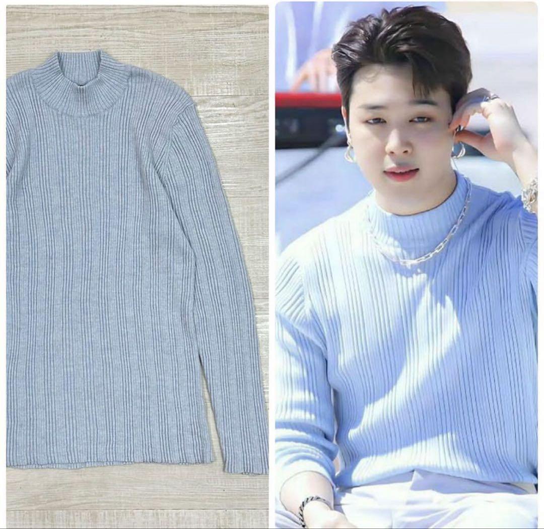 

[USED] 2022ss ~ 2023ss Sefr mock neck ribbed knit BTS worn XL