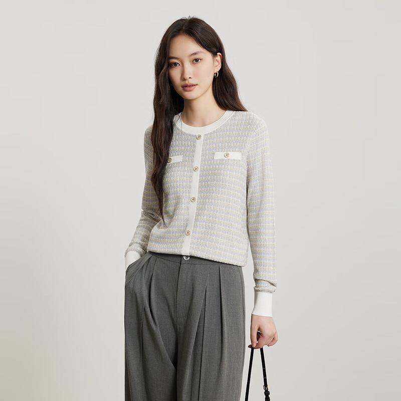 Gejin Women's Slim-Fit Long-Sleeve Knit Top