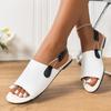 2026 Neue Damenschuhe im Angebot Sommer Mode Einfarbig Print Damen Sandalen Sommer Freizeit Outdoor Damen Fischmaul Schuhe Zapatos