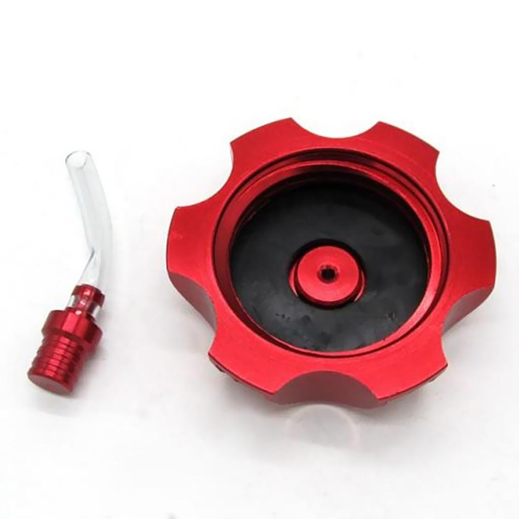 Gas Fuel Tank Cap Cover with Vent Tube for Chopper Gas Tank Bike Fuel Tank Reserve ATV Gas Fuel Container