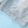Montagut Mädchen Sommer Denim Latzhosen Set