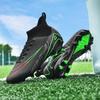 Nowe męskie i damskie buty piłkarskie z wysoką cholewką na długie łamane paznokcie, dziecięce buty sportowe na zewnątrz, profesjonalne buty piłkarskie