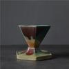 Creative Ceramic Cup Light Luxury Coffee Cup Saucer Set Retro Design Water Cup Afternoon Tea Cup