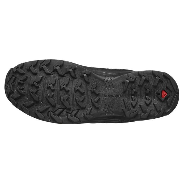 SALOMON X Braze GTX Fabric Minimalist Comfortable Shock Absorbing Waterproof Breathable Support Low Top Hiking Shoes Men Hiking Shoes Black 471804