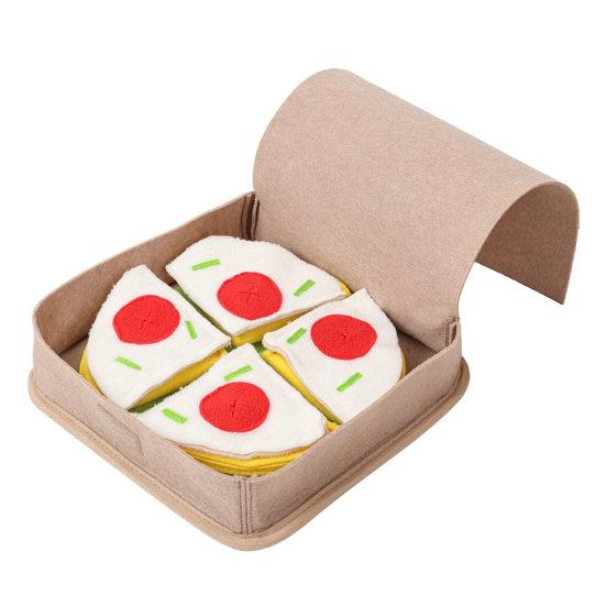 

Игрушка-нюхалка для питомцев в форме пиццы, игрушка-пазл для собак, снимает стресс, щенок, устойчивый к разрывам