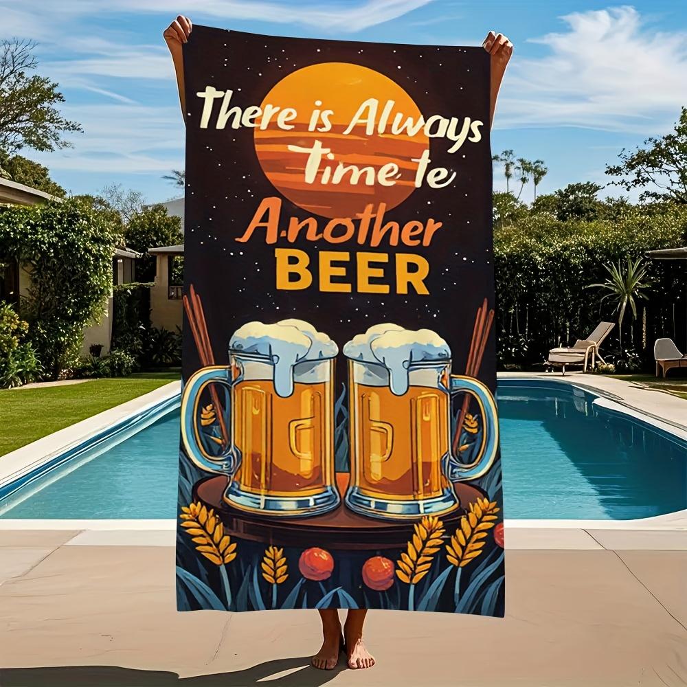 Beach Towels with Fun Prints , Soft towels suitable for travel, swimming pools, vacations and beach days.