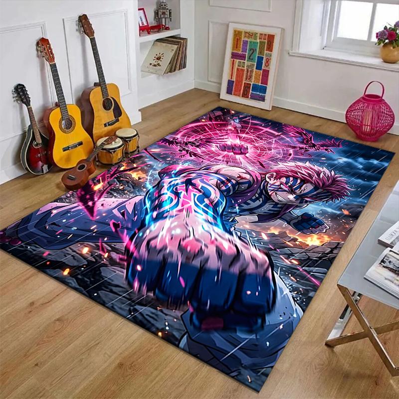 Akaza (3)Printed Area Rug Carpet for Bedroom Living Room Home Decor Rugs Mat Non Slip Mat Rug for Bedside