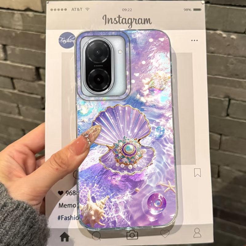 Summer Seashell Girls Women Case For Xiaomi Redmi 14C 13C 10 9A 9C Note 14 13 12 11 10S 9 8 Pro Plus A5 A4 A3 A2 A1 Fundas Cover