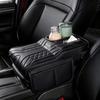 Multi-Function Car Armrest Box- Storage Booster Pad Center Console Tissue Box And Water Cup Holder Vehicle Armrest Cushion Cover