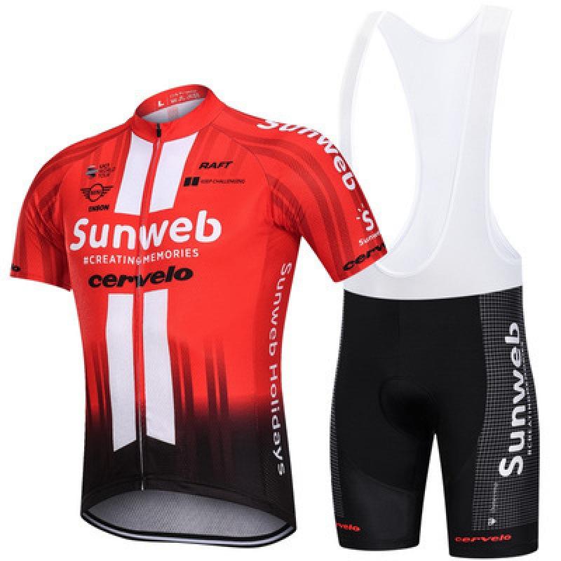 SKY Tour de France Tuta da Ciclismo con Bretelle Manica Corta Edizione di Squadra Tuta da Ciclismo Sportiva da Esterno Copertura a Manica Corta