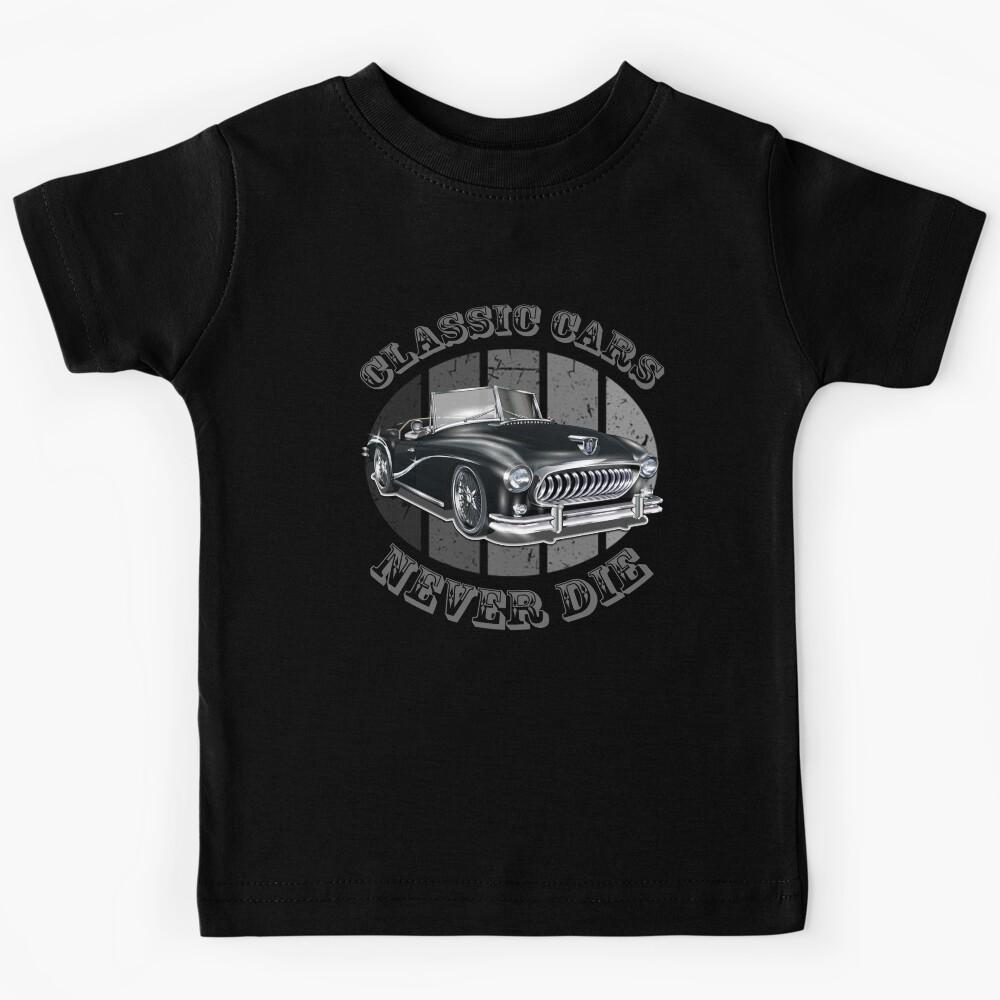 #A002 Art design classic cars NEVER DIE Kids T-Shirt 160